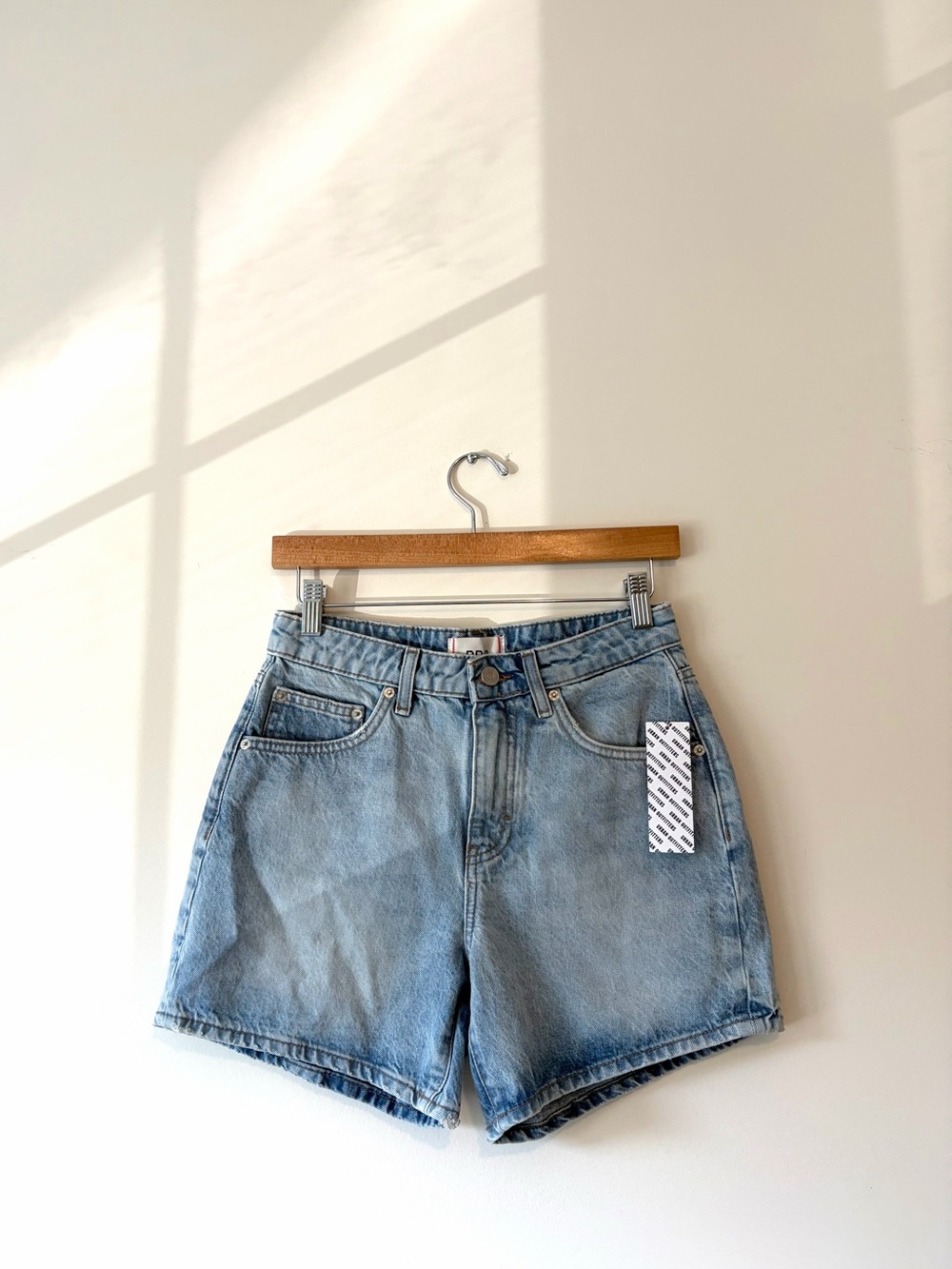 BDG / Urban Outfitters Classic High-Rise Light Blue Denim Shorts